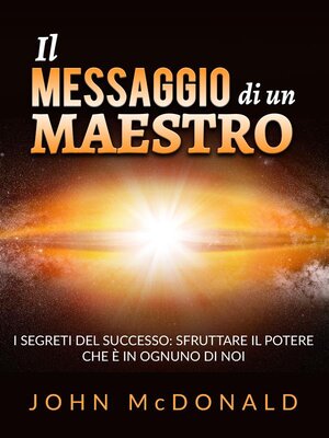 cover image of Il Messaggio di un Maestro (Tradotto)